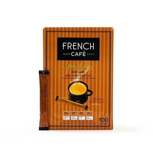 Namyang French Cafe Arabica Gold Label Instant Coffee Mix (100 sticks)