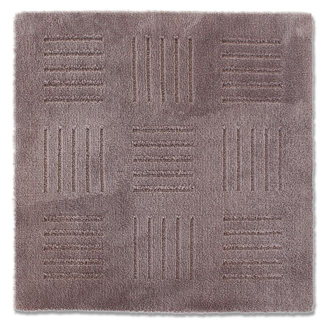 OKA Joint Kitchen Mat Pita Plus Brick Brown Approx. 23.6 x 23.6 inches (60 x 60 cm)