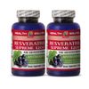 improve liver function - liver support - RESVERATROL SUPREME 1200mg - 2 bottles