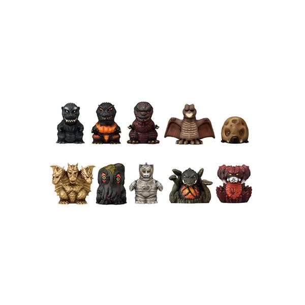 Godzilla Soft Vinyl Puppet Mascot, Box of 10