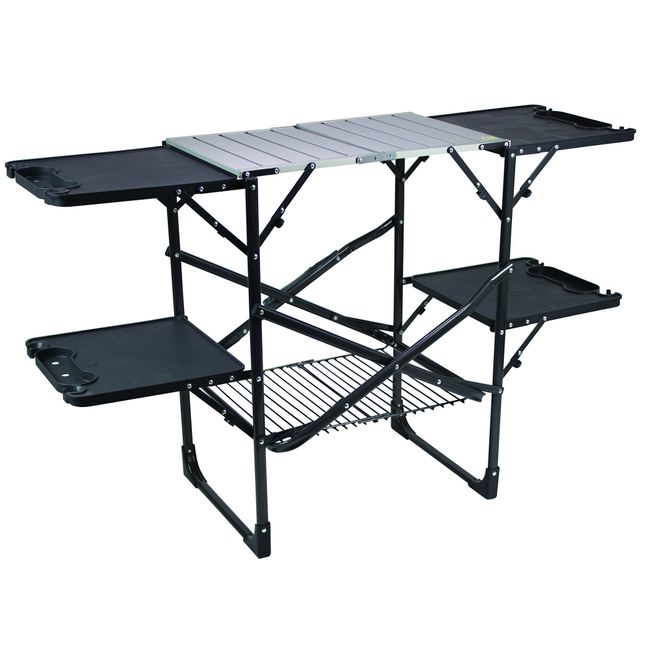 GCI Outdoor Slim-Fold Cook Station Portable Outdoor Folding Table