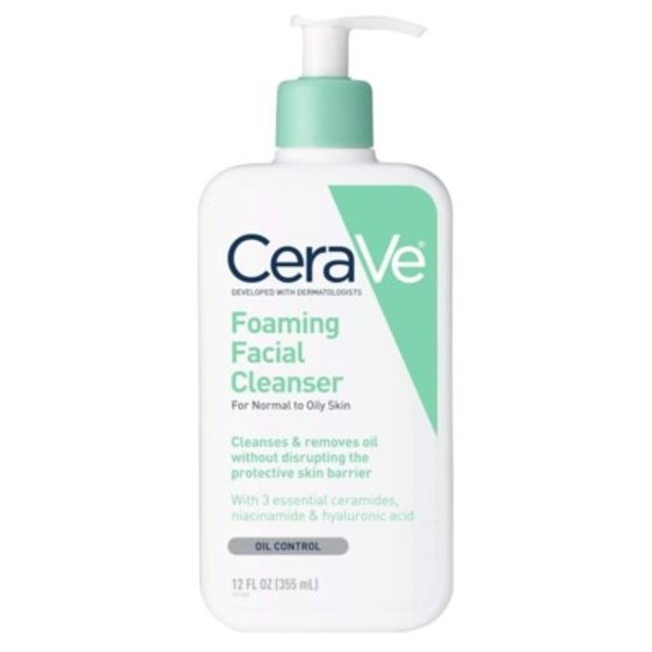Cerave Foaming Facial Cleanser Oil Control 12oz