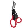 SOG ParaShears Lightweight Backcountry Stainless Steel Multi Tool, 11 Tool Compound Leverage Technology, Red