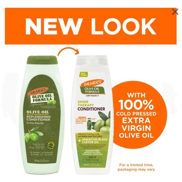 Palmer's Olive Oil Formula Shine Therapy Conditioner 400ml
