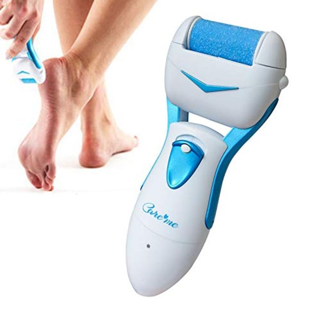 Powerful Electronic Foot File Removes Dry, Dead, Hard Skin