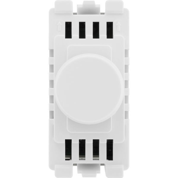 British General RPCDWDLT Evolve Grid White 100W 2 Way Intelligent Trailing-Edge LED Push Rotary Dimmer Module