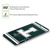 Head Case Designs White T College Varsity Hard Back Case Compatible With Xiaomi Redmi 4a