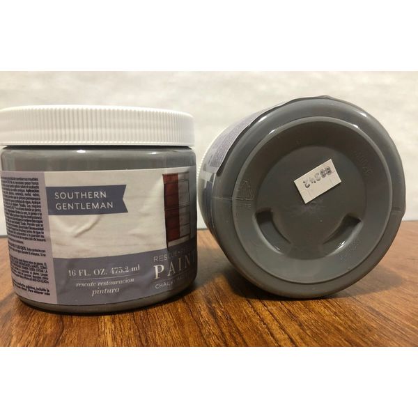 Lot of 6 JARS OF Southern Gentleman Rescue Restore Chalk Paint  16 oz. per jar