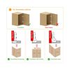 50 Pack Frameless Inset Soft Close Concealed European Hinges, Self Closing Sa...