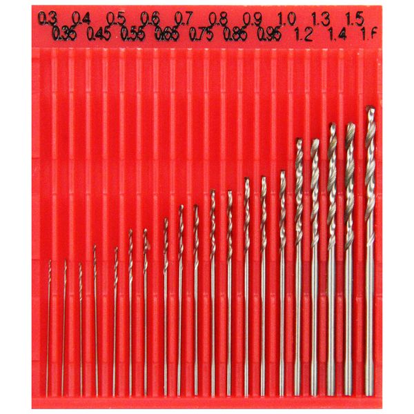 SK11 SMD-20 Mini Size Drill Set, Pack of 20