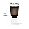 OXO Brew Compact Metallic Coffee Maker One Size