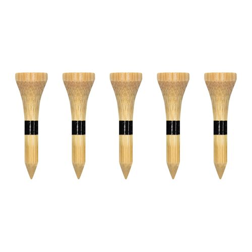 Zivisk Wooden Golf Tees 1-1/2" 100 Count 38mm Natural Color
