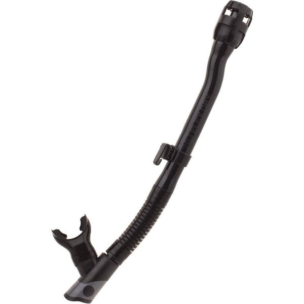 XS Scuba 3D Flex Dry Snorkel (Black/Black)