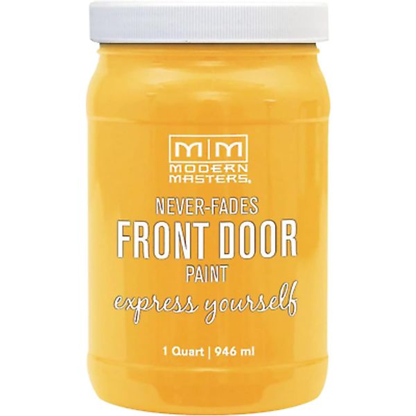 275273 Front Door Paint, 1 Quarts, Satin Happy