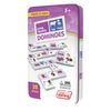 Junior Learning Long Vowel Dominoes Educational Action Games, Multi (JL495)
