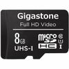 Gigastone MicroSD C10 8GB Gigastone, Full HD Video, Class 10 with SD Adapter