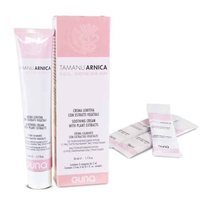 GUNA TAMANU ARNICA Cream for Red, Chapped and Dry Skin with Arnica, Calendula, Nymphaea and Hamamelis, 50ml