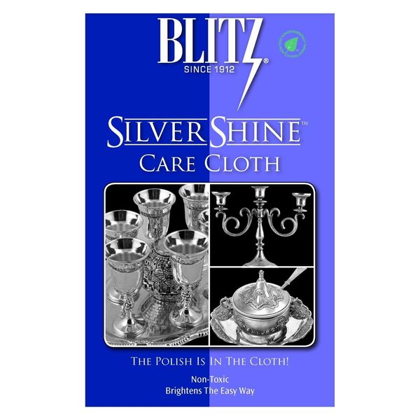 Blitz Sterling Silvershine Silver Polishing & Cleaning Care Cloth