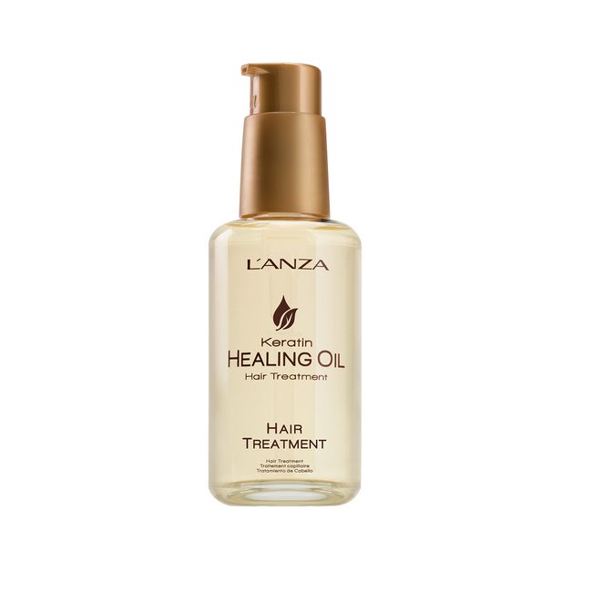 L'ANZA Keratin Healing Oil Treatment - Restores, Revives, and Nourishes Dry Damaged Hair & Scalp, With Restorative Phyto IV Complex, Protein, and UV Protection (50ml)