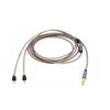 Silver Copper Plated Audio Headphone Cable for Sennheiser IE 40 PROIE40PRO