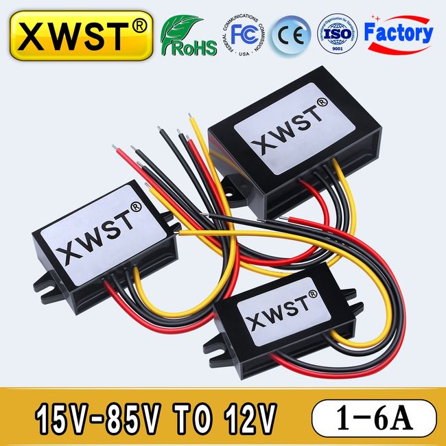 24V to 72V 10A Step-up DC DC Converter Boost Voltage Regulator