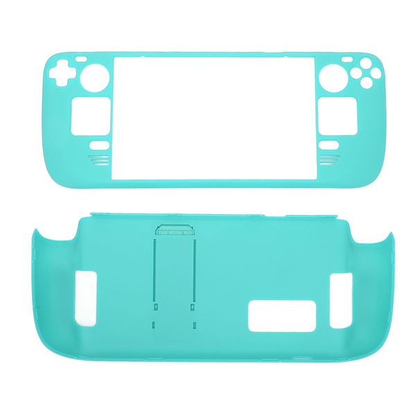 Kickstand Case for Steam Deck, Full Protective Case for Steam Deck, Fingerprint Proof Protector Case with Stand for Steam Deck (Blue)
