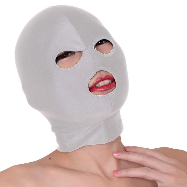 Mindbind Full Head Eye and Mouth Mask White