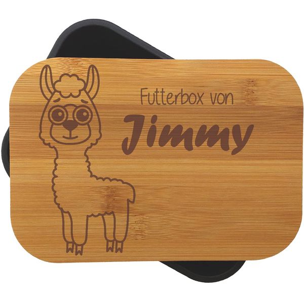 Highlight Media Personalised Llama Lunch Box