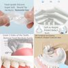Le Vechtoo Toddler Children 360 U Shaped Toothbrush Kid Age 2-8 Year All Round Teeth Brush Easy Circular Wide Side Foam Manual Boy Girl Full Whole Mouth Guard