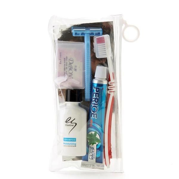 K Moment 5P Travel Toiletries Promotional Gifts Disposable Toiletries Portable Toiletries Portable Toothpaste Toothbrush Set Toiletries Set