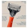 Harry’s Men’s 5 Blade Razor, Bright Orange