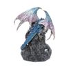 Nemesis Now Dragons Intrigue Backflow Incense Burner 21.5cm, Blue