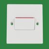 iSeventy9 Three Pole Fan White Wall Switch Isolator 10A Bathroom Kitchen Extractor