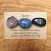 Sleep Crystal Tumblestone Set | Healing Crystals for Restful Sleep