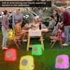 5Core Rock Speaker Outdoor Waterproof Bluetooth Garden Speakers Solar USB