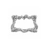 3D Chrome Motorcycle License Plate Frame - Snake