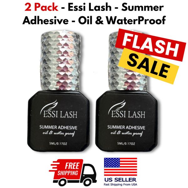 Essi Lash - Summer Adhesive - Oil & Water Proof- 5ml/0.17oz - 2 Pack