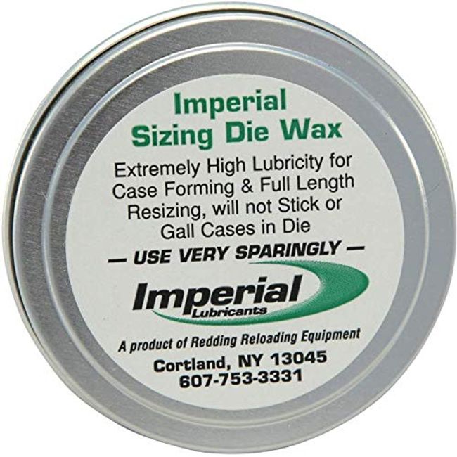 Imperial Redding Sizing Die Wax 2 Ounce Tin Md: 07600