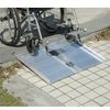 2' Folding Wheelchair Ramp Aluminum Portable Medical Mobility Threshold
