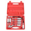 7Pc Car Lube Lubing Hose Tip Assortment Tool Set Adapter Fitting Grease Gun