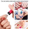 Olakin Nail Sanding Belts[100 Pcs], 180# Sanding Bands, Grit Sanding Sleeves, Sanding Caps, for Manicure Nail Care Nail Design