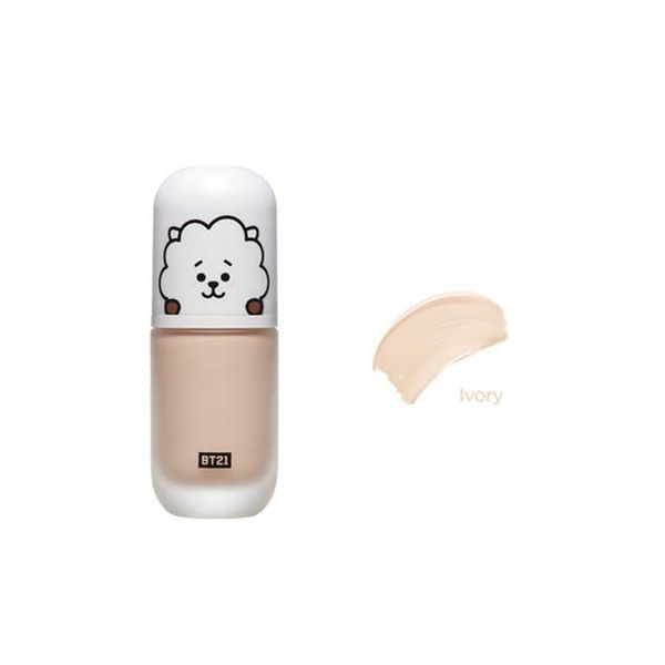 BT21 / VT Tinted Foundation Natural Coverage Liquid 30ml - (01 ivory)