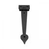 Black Wrought Iron Strap Door Hinge Colonial Spear Gate Hinge Renovators Supply