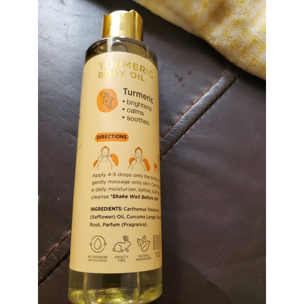 Turmeric Brightening  Body Oil