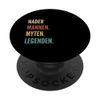Funny Swedish First Name Design - Nader PopSockets mit austauschbarem PopGrip