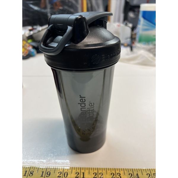 Blender Bottle Pro 24   18  Oz Shaker Mixer Cup With Ball, Black