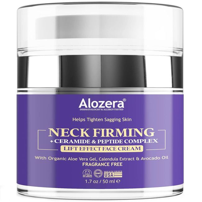 Alozera Neck Firming Cream: Anti-Aging Neck Tightening and Lifting Cream