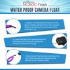Nordic Flash Waterproof Camera Float (2-pack) Floating Strap for Your Underwater Devices (Turquoise-Purple)