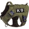 IR Multicam Reflect K9 Dog Handler Paw K-9 Tactical Fastener Patch (Black and White)