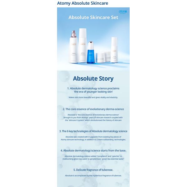 Atomy Absolute Eye Complex Cream for Reducing the appearance of aging and wrinkles